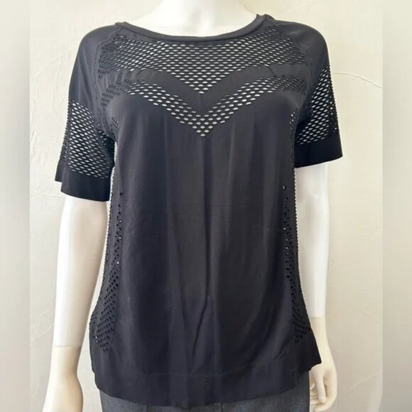 Varley Johnston Top Shirt Seamless Breathable Activewear, Size L, New with Tag - Picture 3 of 7